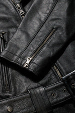 Buco J-27R leather jacket - black Cow Milled, police motorcycle unit heritage - Image n°6