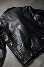 Buco J-21R leather jacket - black Cow Vintage, American cut - Image n°11