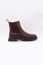 Men's brown leather Chelsea boots - Image n°1