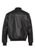 Men's Cowhide Leather Bomber Jackets - Image n°2