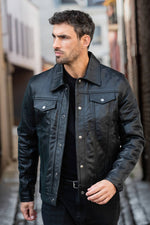 Special leather jacket celebrating 20 years of Leather-Jack.com, created in collaboration with Schott NYC - Image n°1