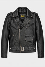 Buco J-27R leather jacket - black Cow Milled, police motorcycle unit heritage - Image n°12