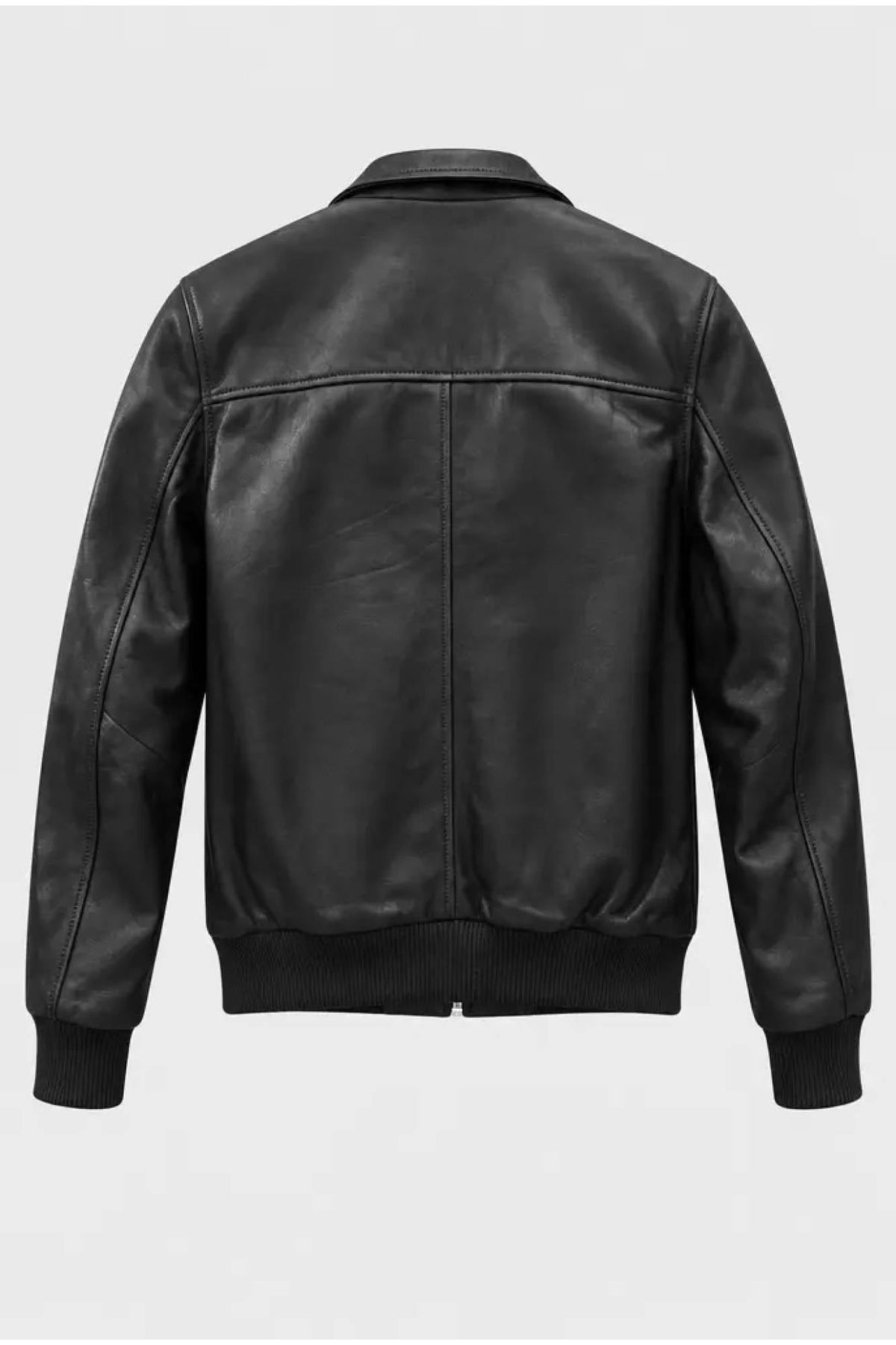 The iconic Harrington jacket reimagined in leather - Image n°3