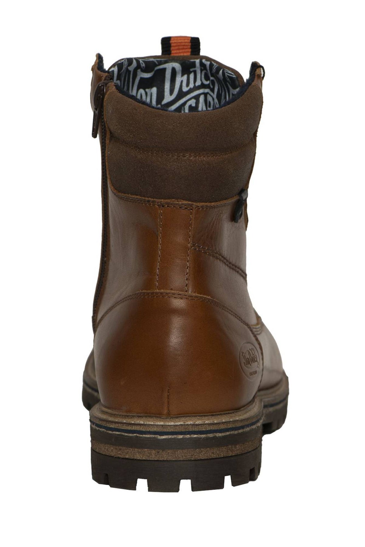 Brown Cowhide Leather Boots - Image n°5