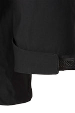Black mid-length 2-in-1 nylon parka - Image n°11