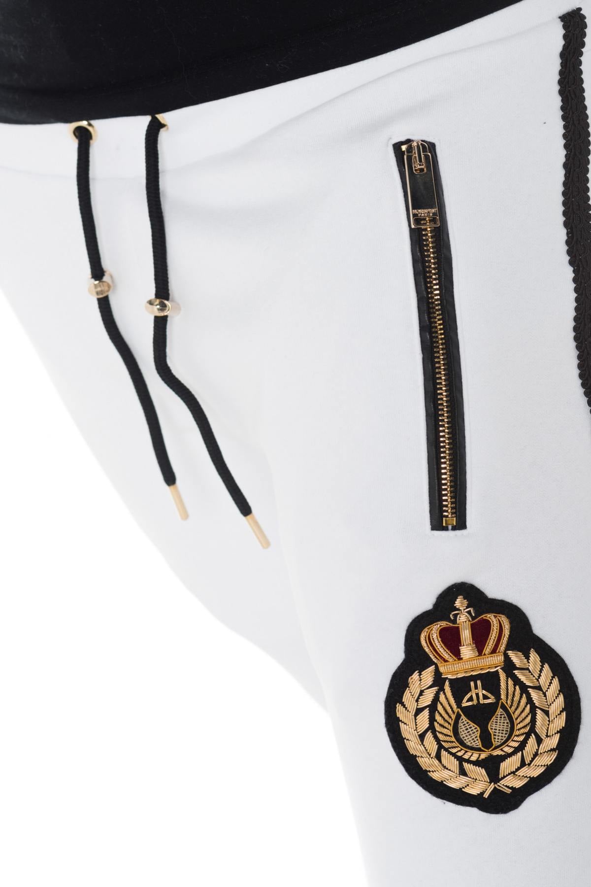 Men's white sweatpants - Image n°5