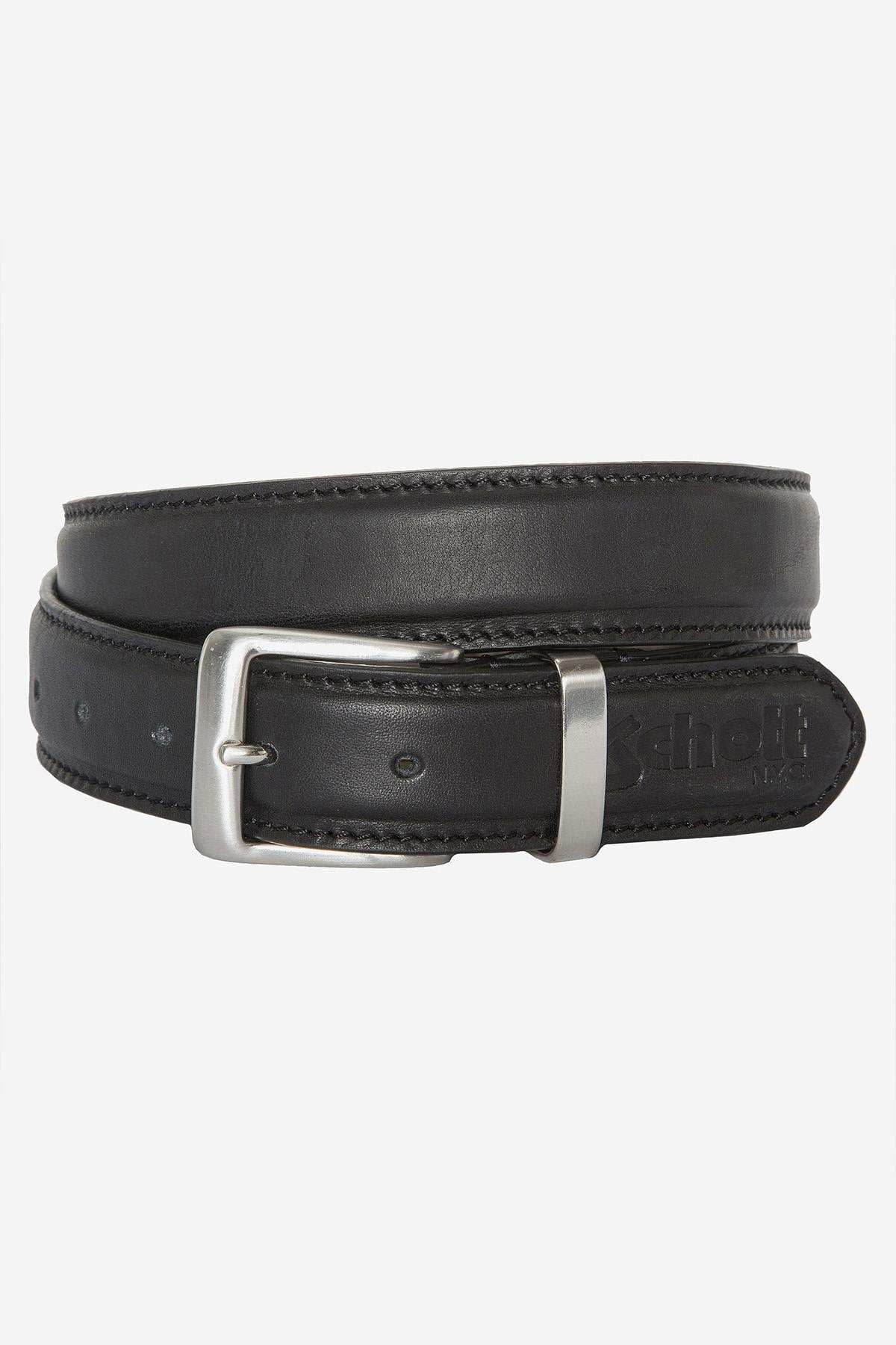 SCHOTT leather belt - Image n°2