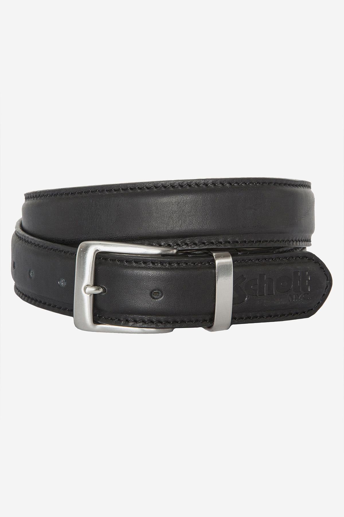 SCHOTT leather belt - Image n°2