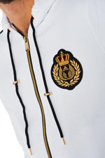 Men's white track jacket - Image n°5