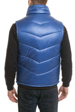 Antony Morato Men's Sleeveless Down Jacket Blue - Image n°4