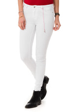 Kaporal women's white skinny jeans - Image n°3