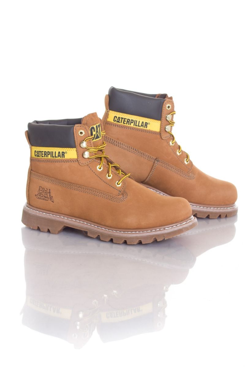 Caterpillar leather boots for men, essential - Image n°1