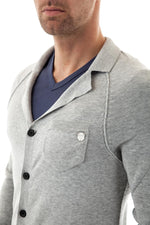 Gray Cardigan for Men - Image n°3