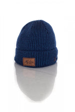 New Era beanie in blue polyester - Image n°1