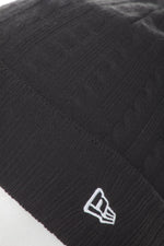 Men's black acrylic hat for men - Image n°2