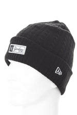 Men's black acrylic hat for men - Image n°1