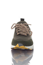 Men's running shoes in khaki canvas - Image n°5