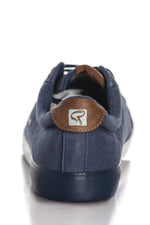 Redskins men's navy blue velvet sneakers - Image n°6