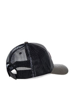 Von Dutch men's cap in charcoal gray and black - Image n°3