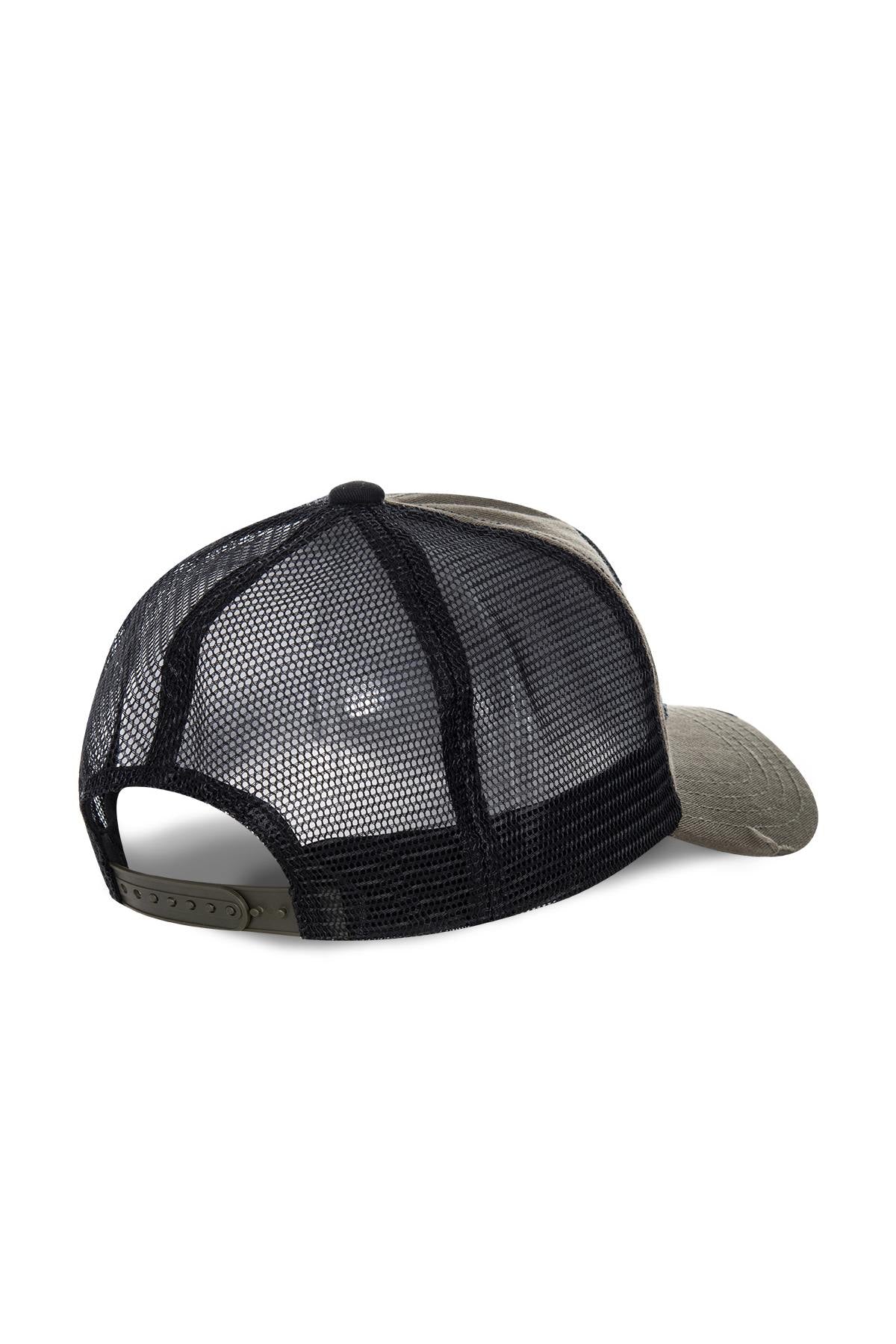 Khaki and black Von Dutch cap - Image n°3