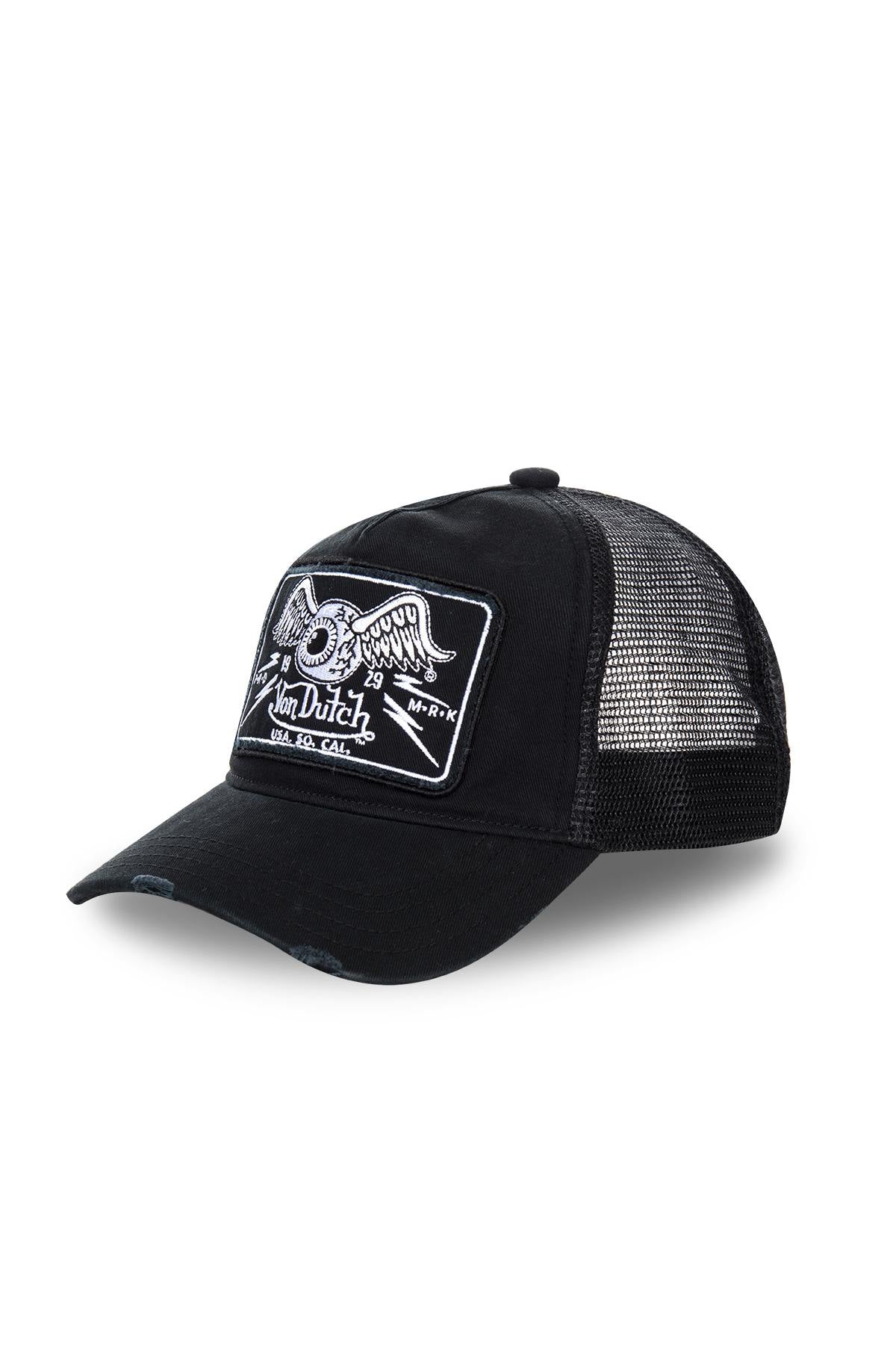 Black cap with winged eye Von Dutch - Image n°1