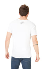 White V-neck t-shirt - Image n°2