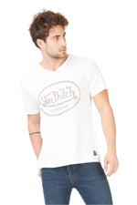 White V-neck t-shirt - Image n°1
