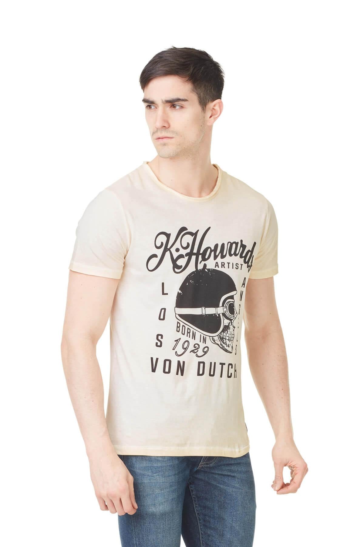 Men's ecru t-shirt - Image n°2