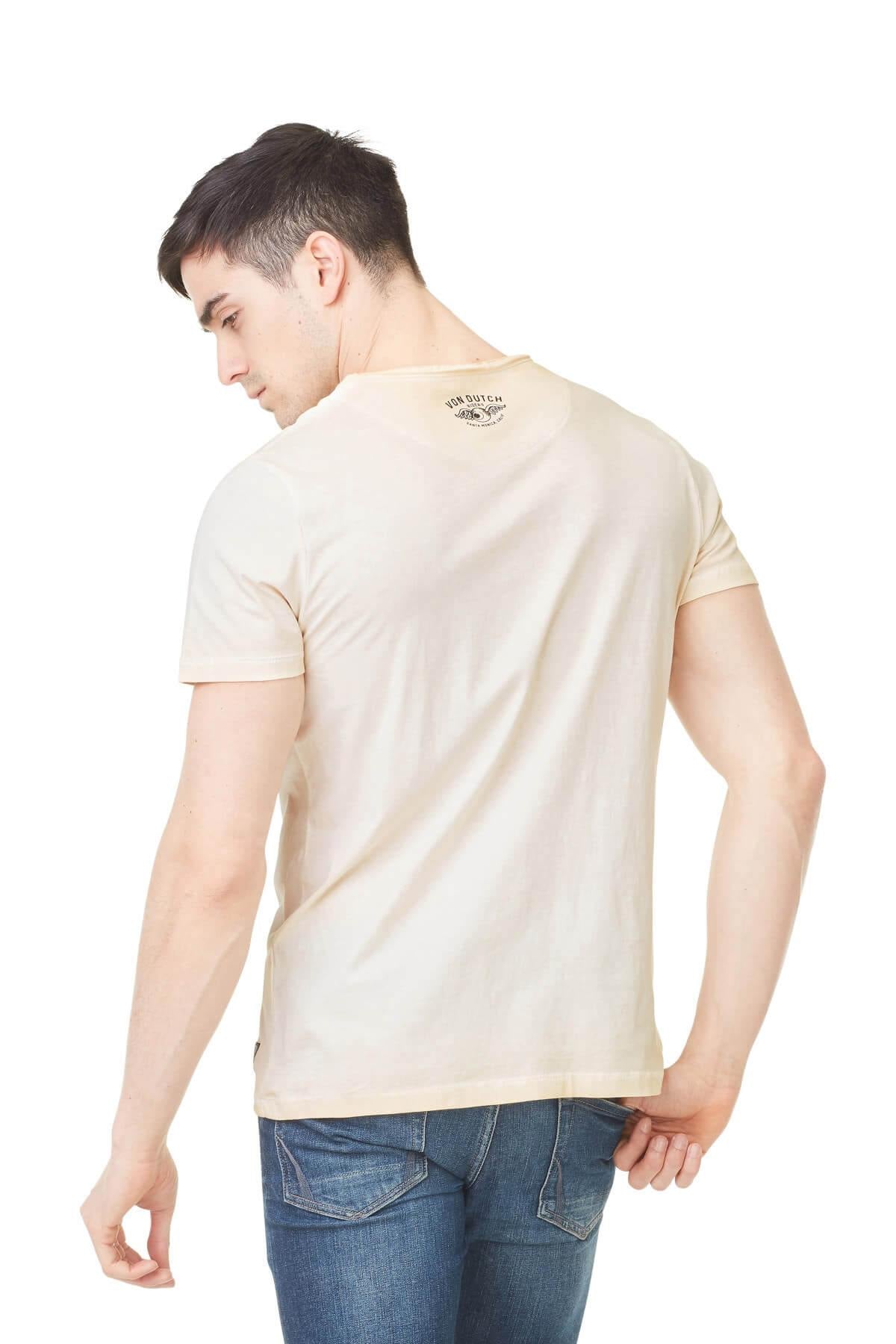 Men's ecru t-shirt - Image n°3