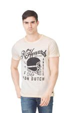 Men's ecru t-shirt - Image n°1