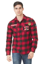 Red checked shirt - Image n°1