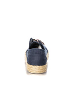 Women's navy blue sneakers - Image n°6