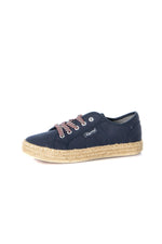 Women's navy blue sneakers - Image n°7