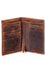 Men's vintage leather wallet - Image n°2