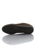 Redskins chestnut-colored leather sneakers - Image n°5