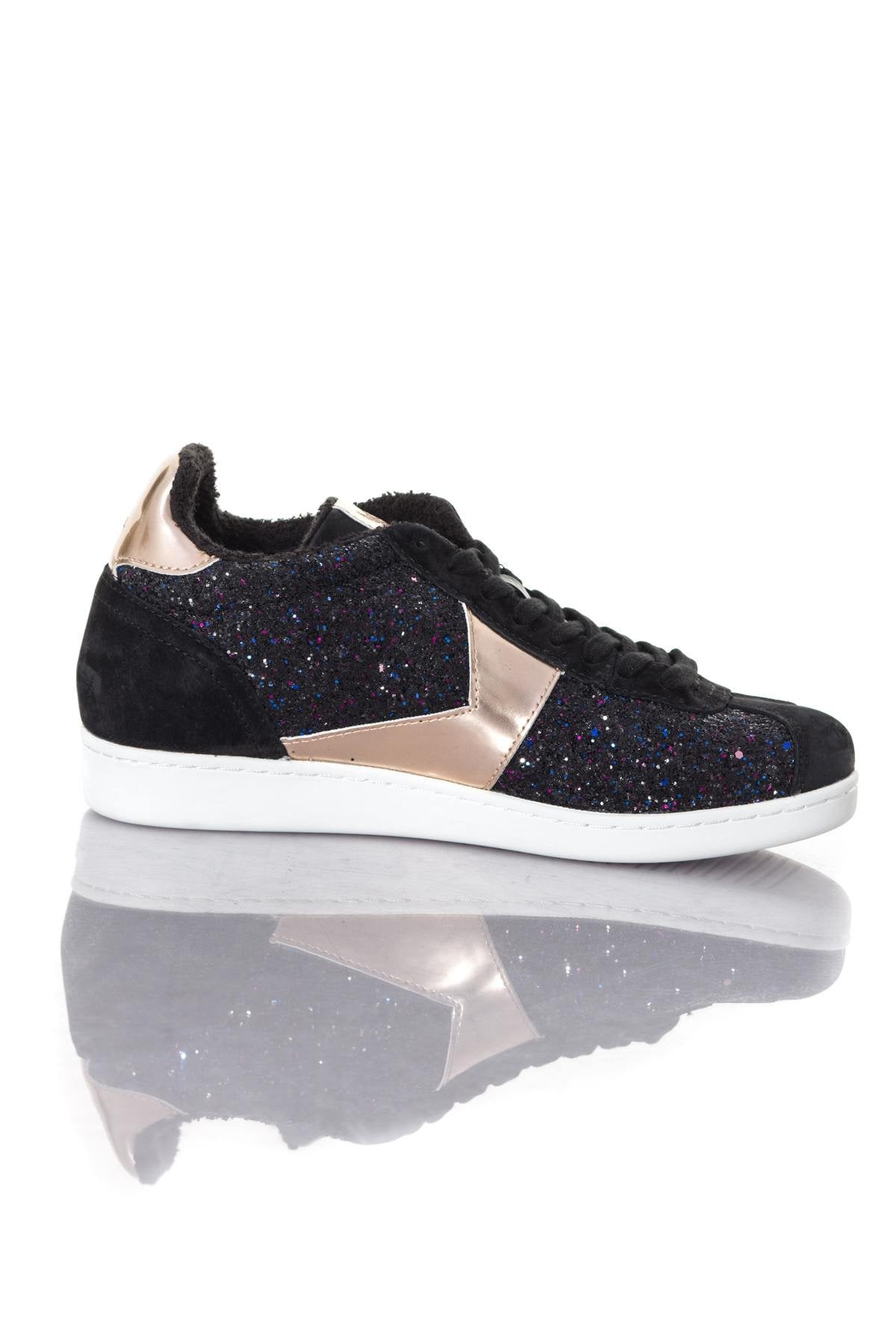 Wedge sneakers with sequins - Image n°2