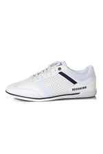 Redskins White Faux Leather Sneakers - Image n°1