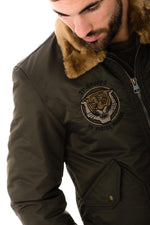 Men's polyamide bomber jacket - Image n°6