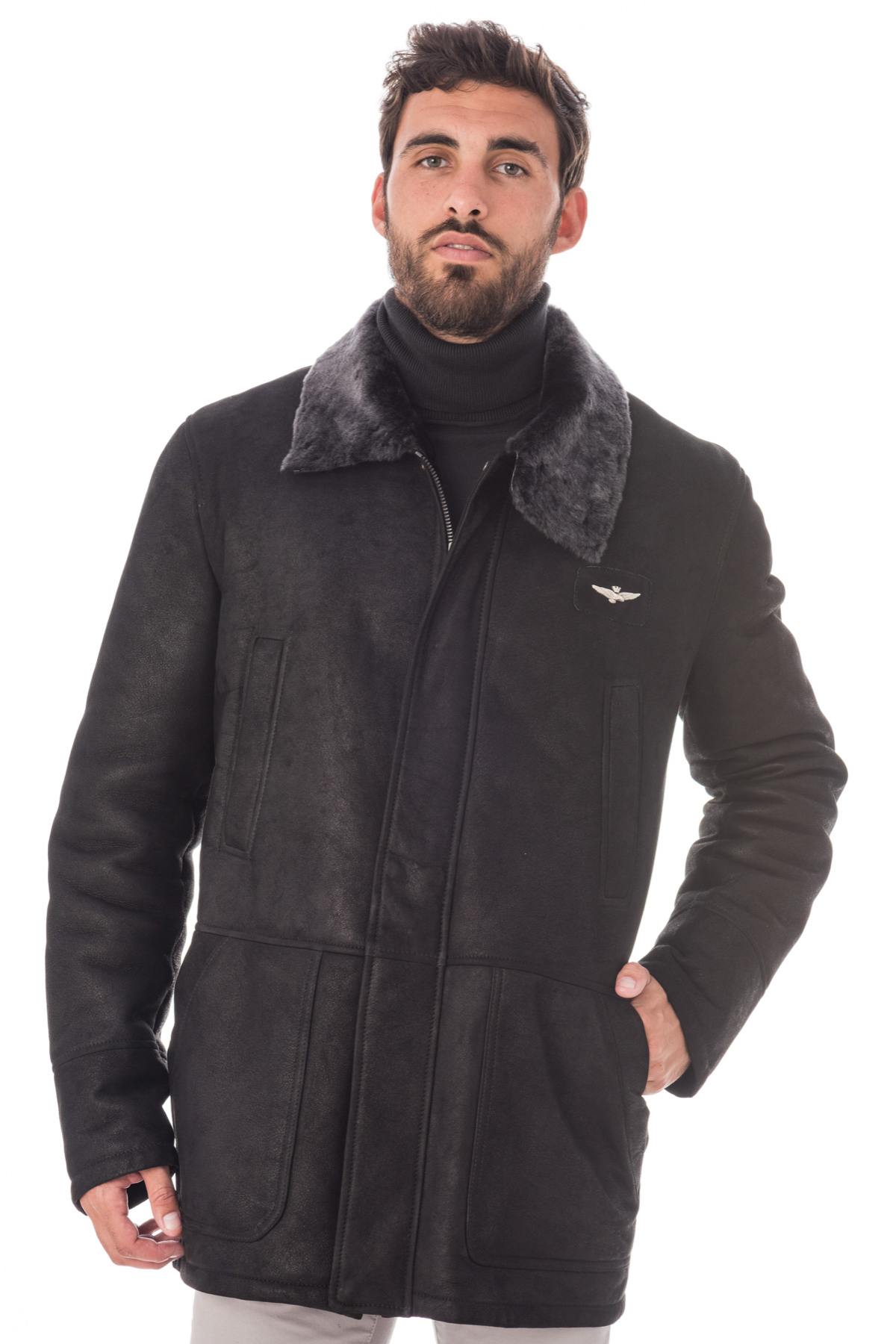 Chic coat for men in aviator style - Image n°3