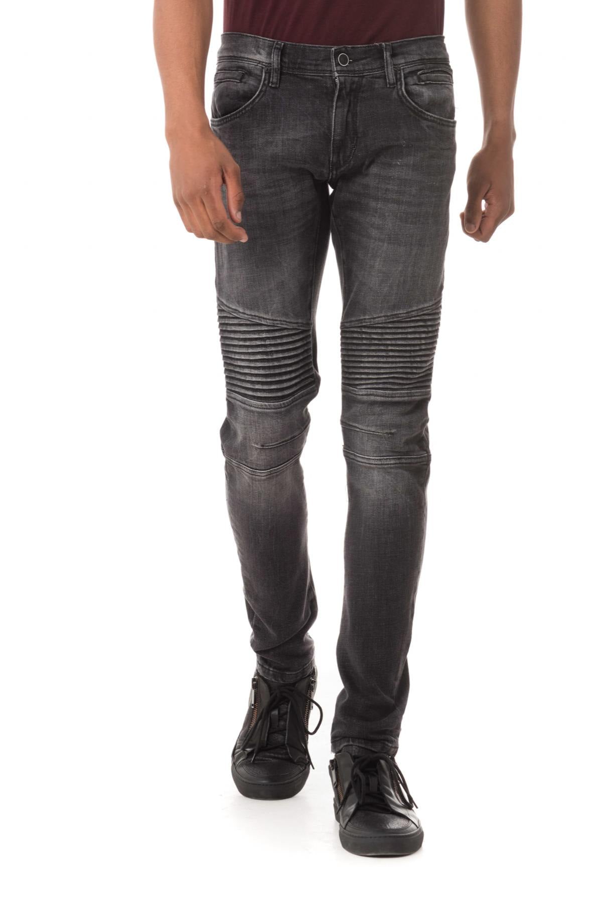 Washed Black Skinny Jeans - Image n°1