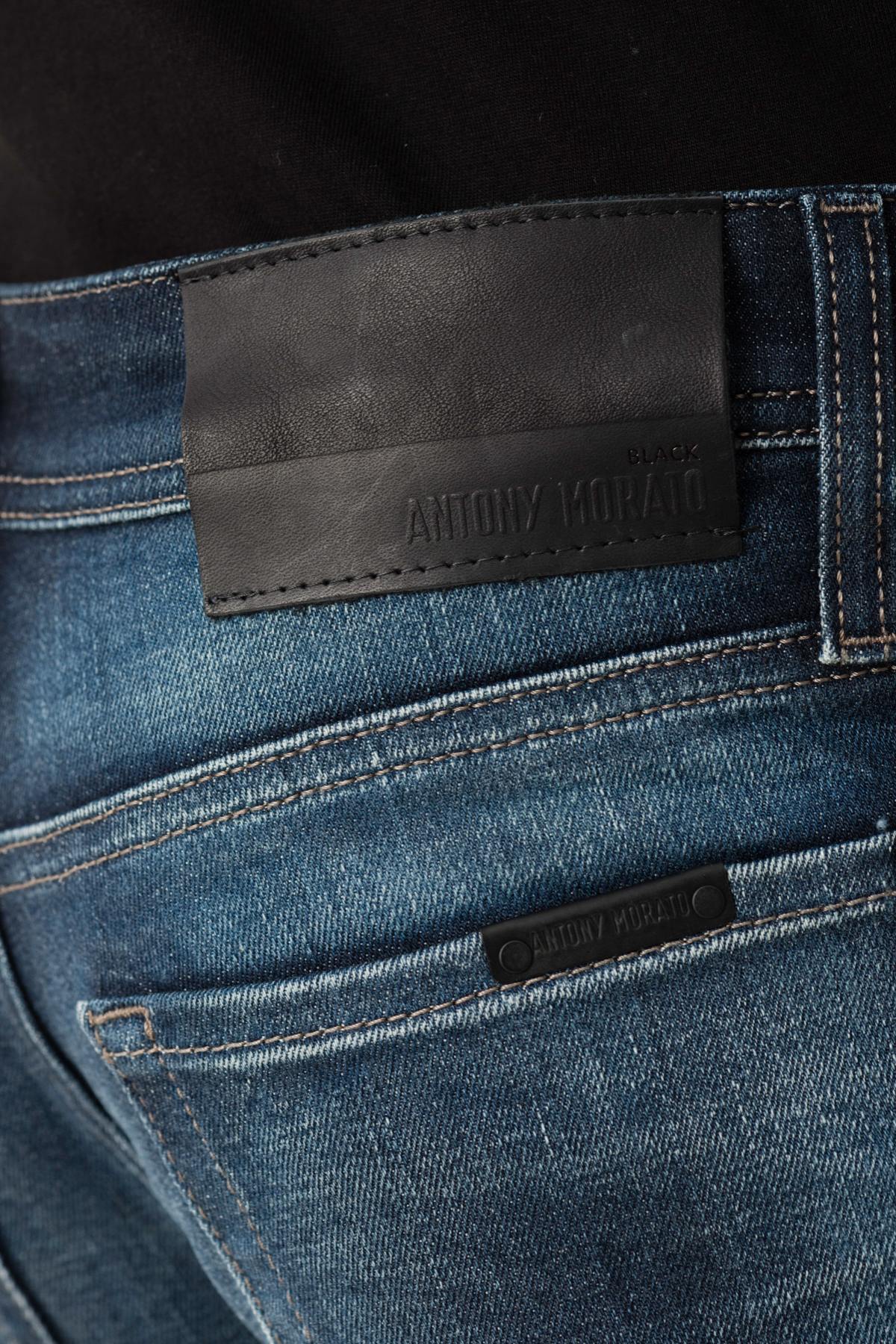 Men's skinny blue jeans - Image n°6