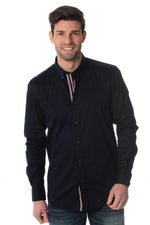 Antony Morato men's navy blue shirt - Image n°1