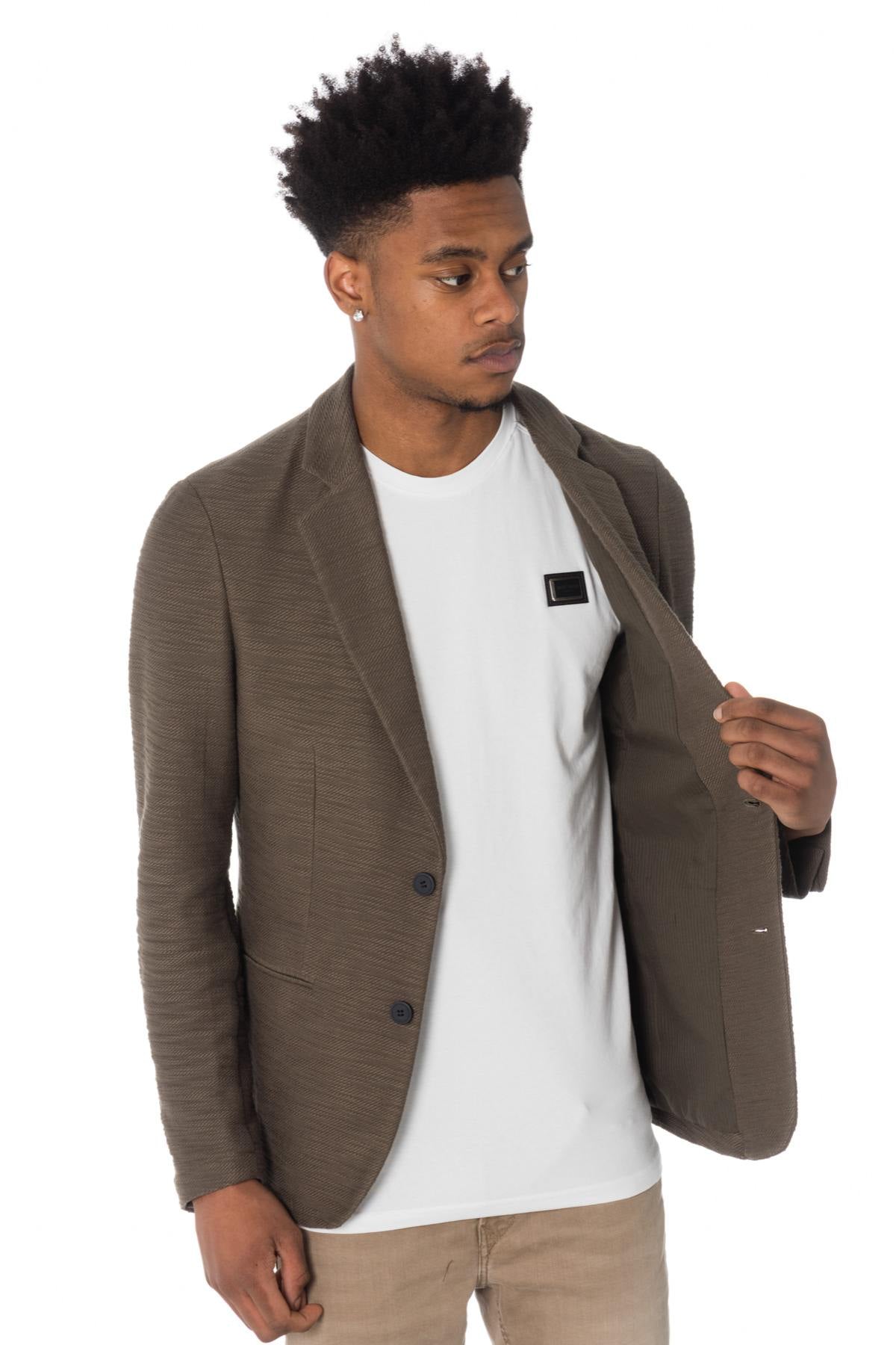 Antony Morato men's textured cotton blazer - Image n°5