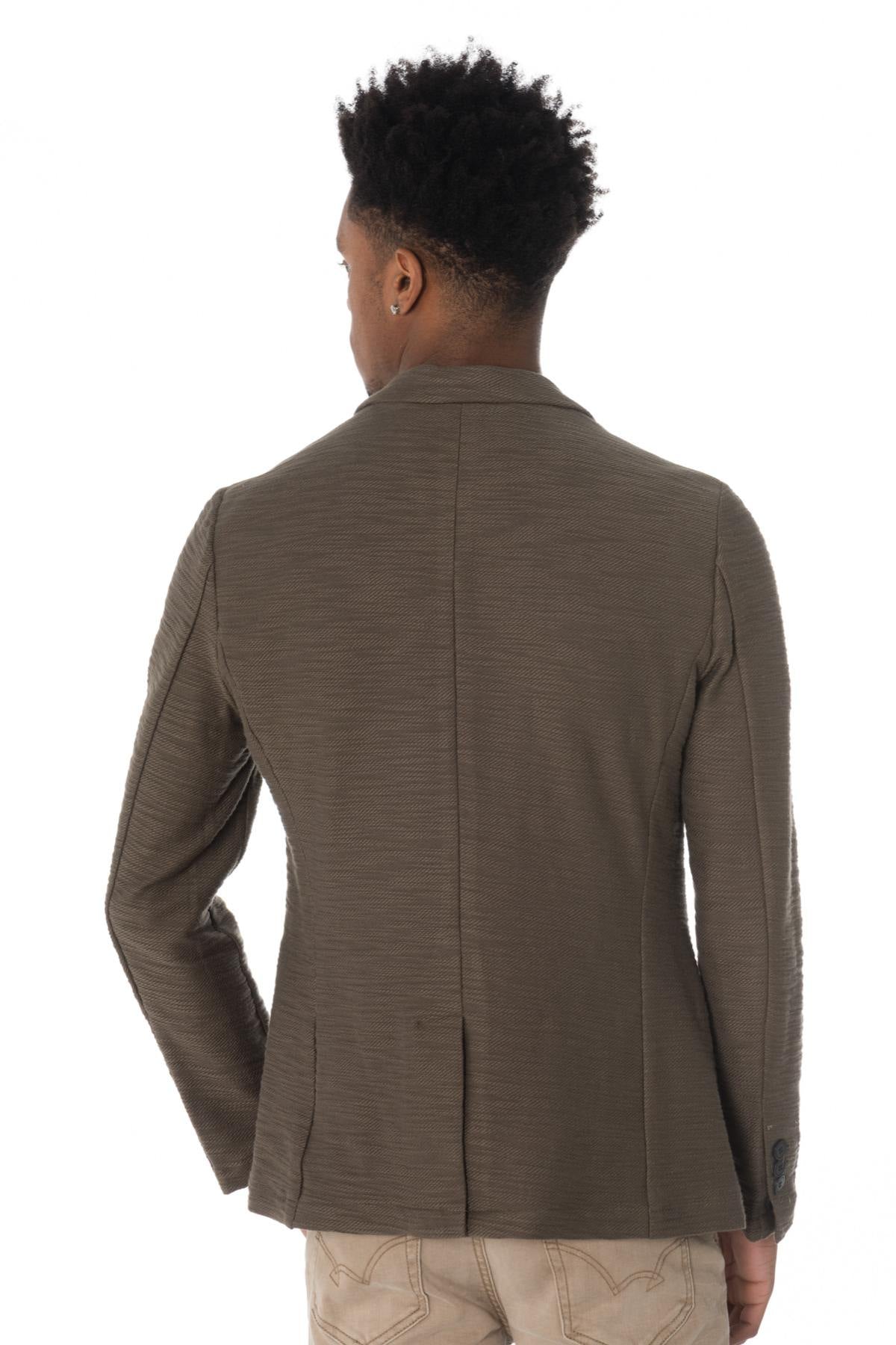 Antony Morato men's textured cotton blazer - Image n°6