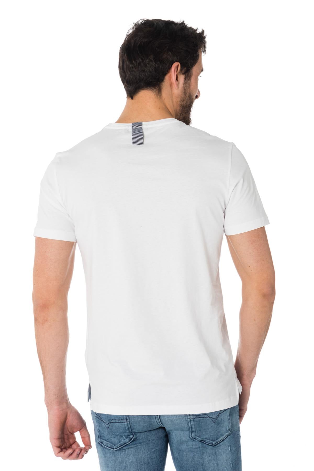 White cotton T-shirt Antony Morato - Image n°3