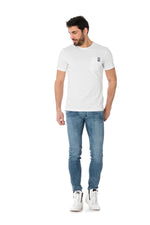White cotton T-shirt Antony Morato - Image n°2