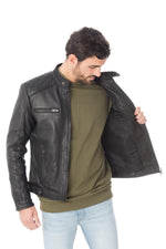 Cityzen cowhide leather jacket - Image n°4