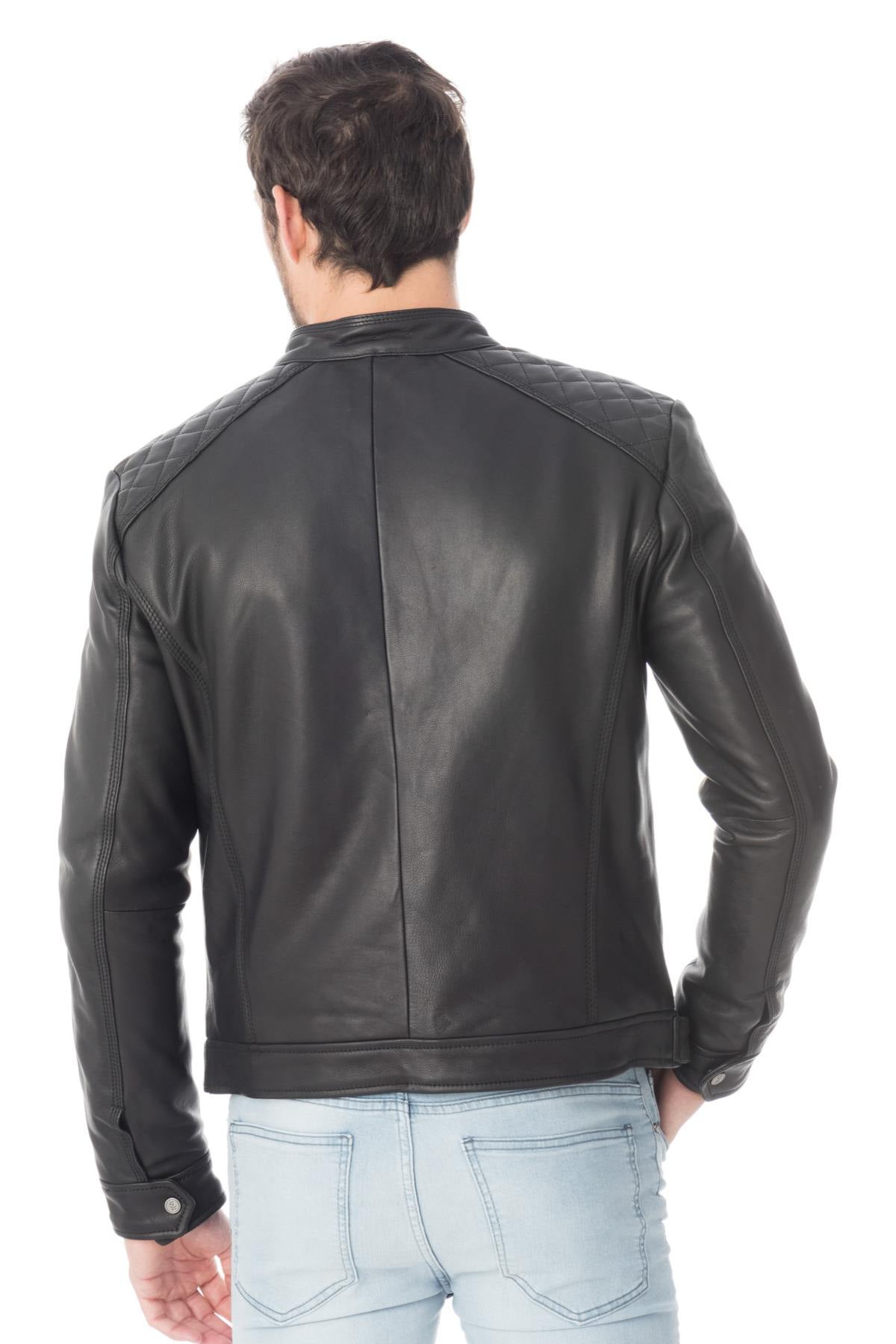 Cityzen cowhide leather jacket - Image n°5