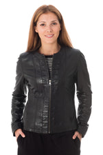 Enato black lambskin jacket - Image n°1
