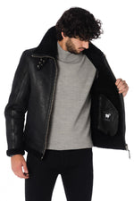 LADC men's black bomber jacket - Image n°4